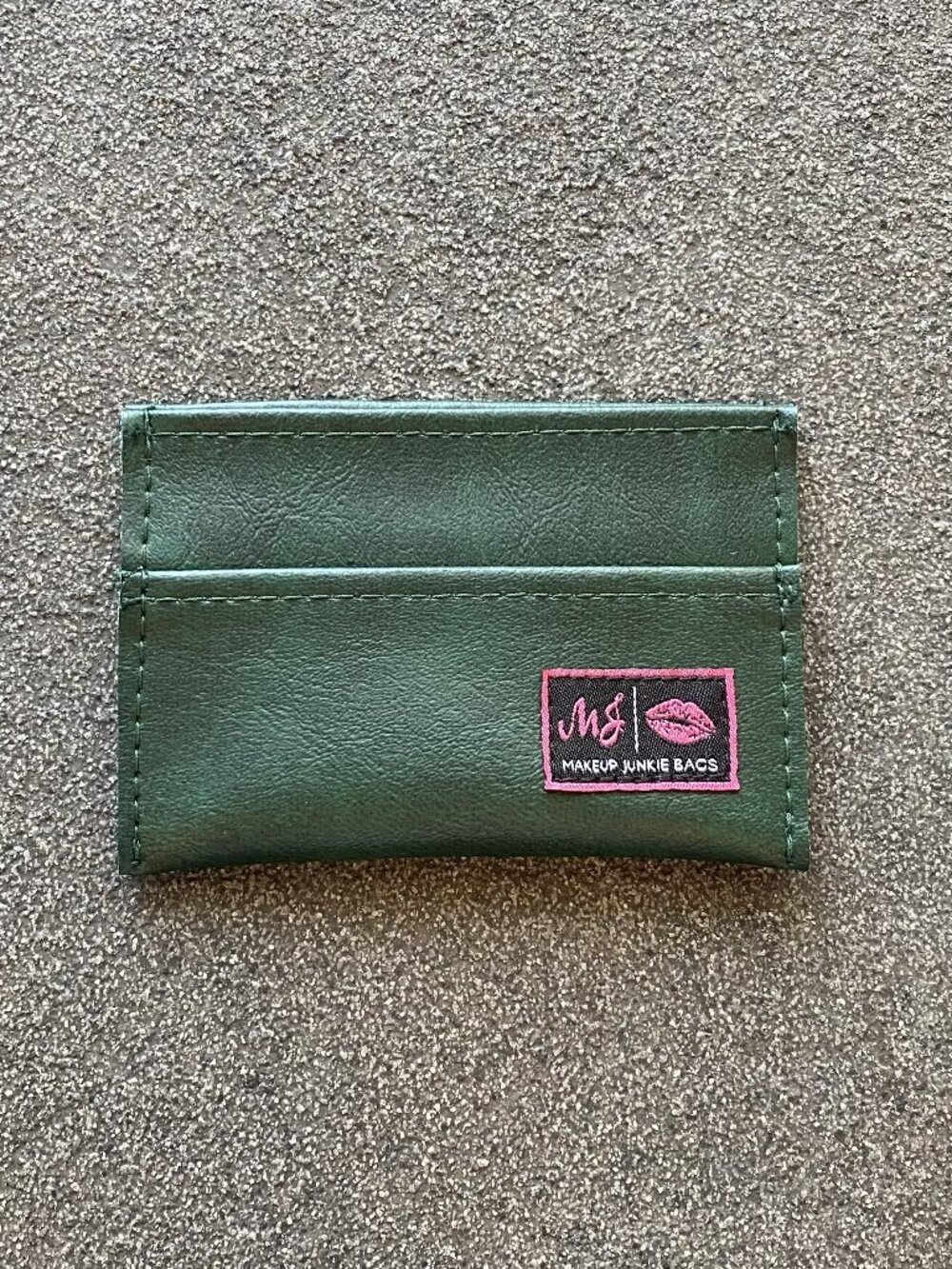 Makeup Junkie Game Day Card Holder - GREEN